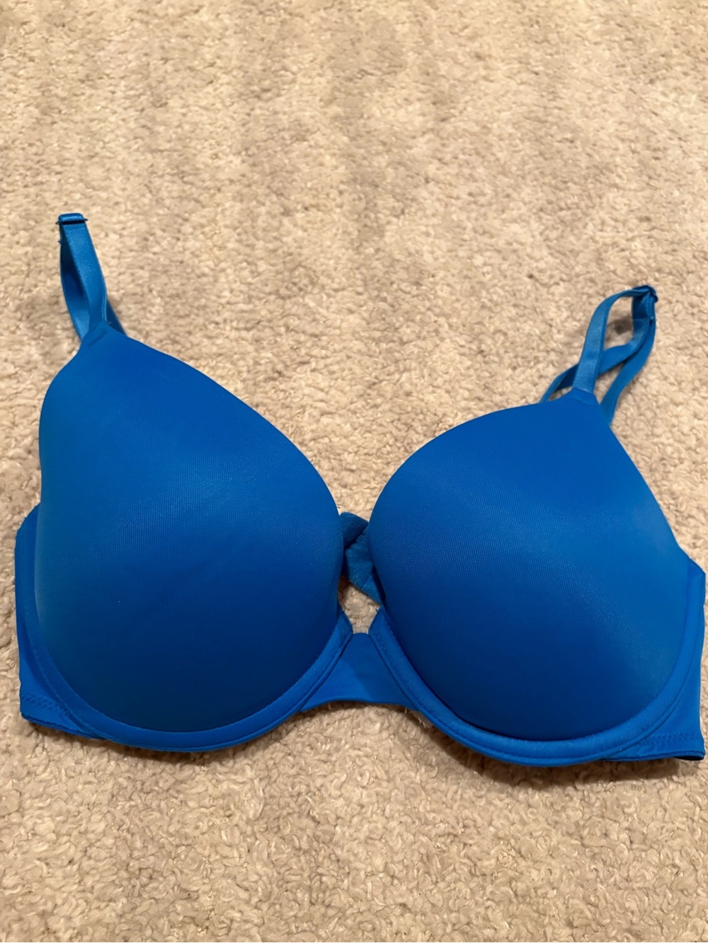 Pink push-up bra